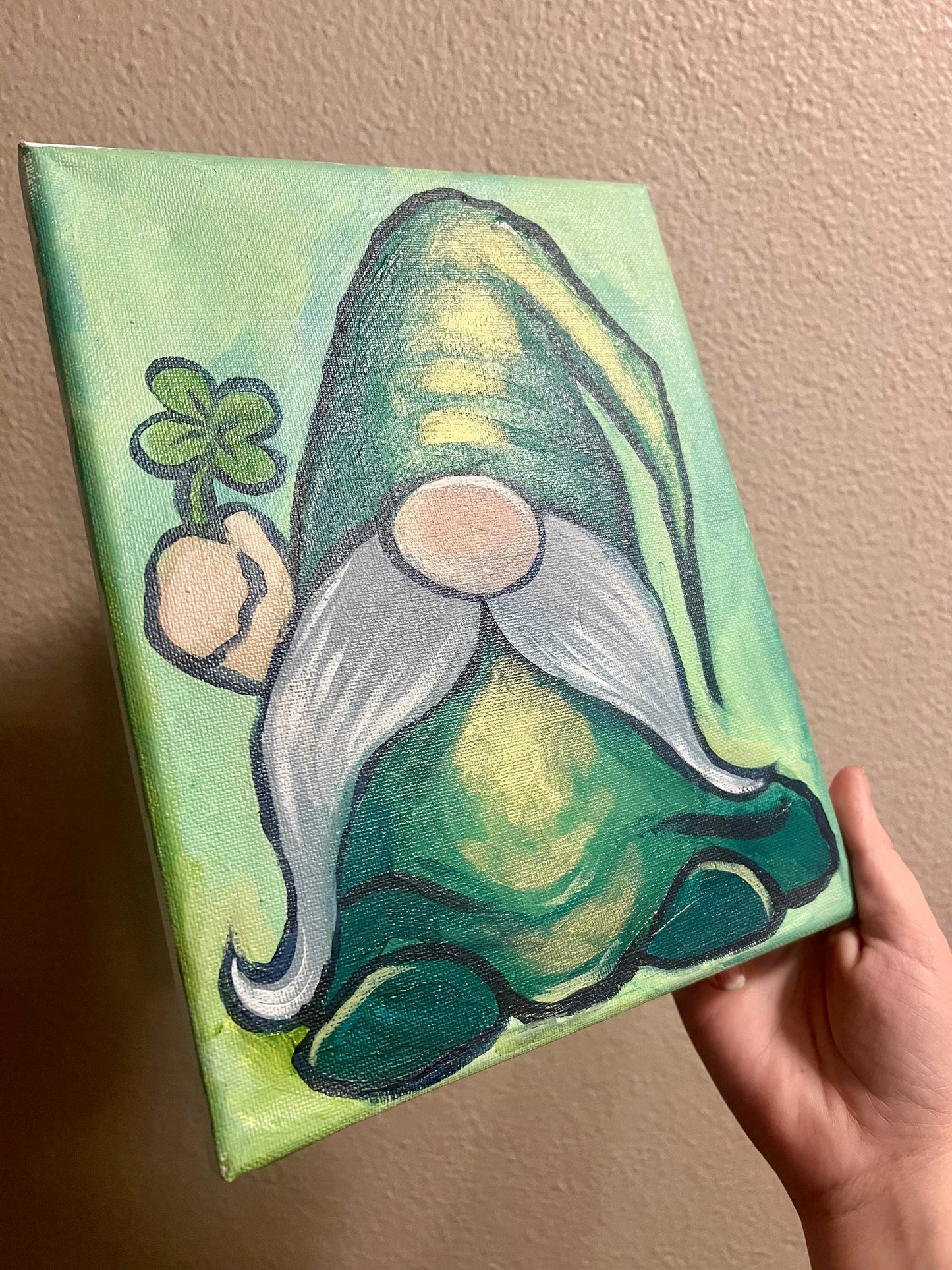 Green and Gold Gnome