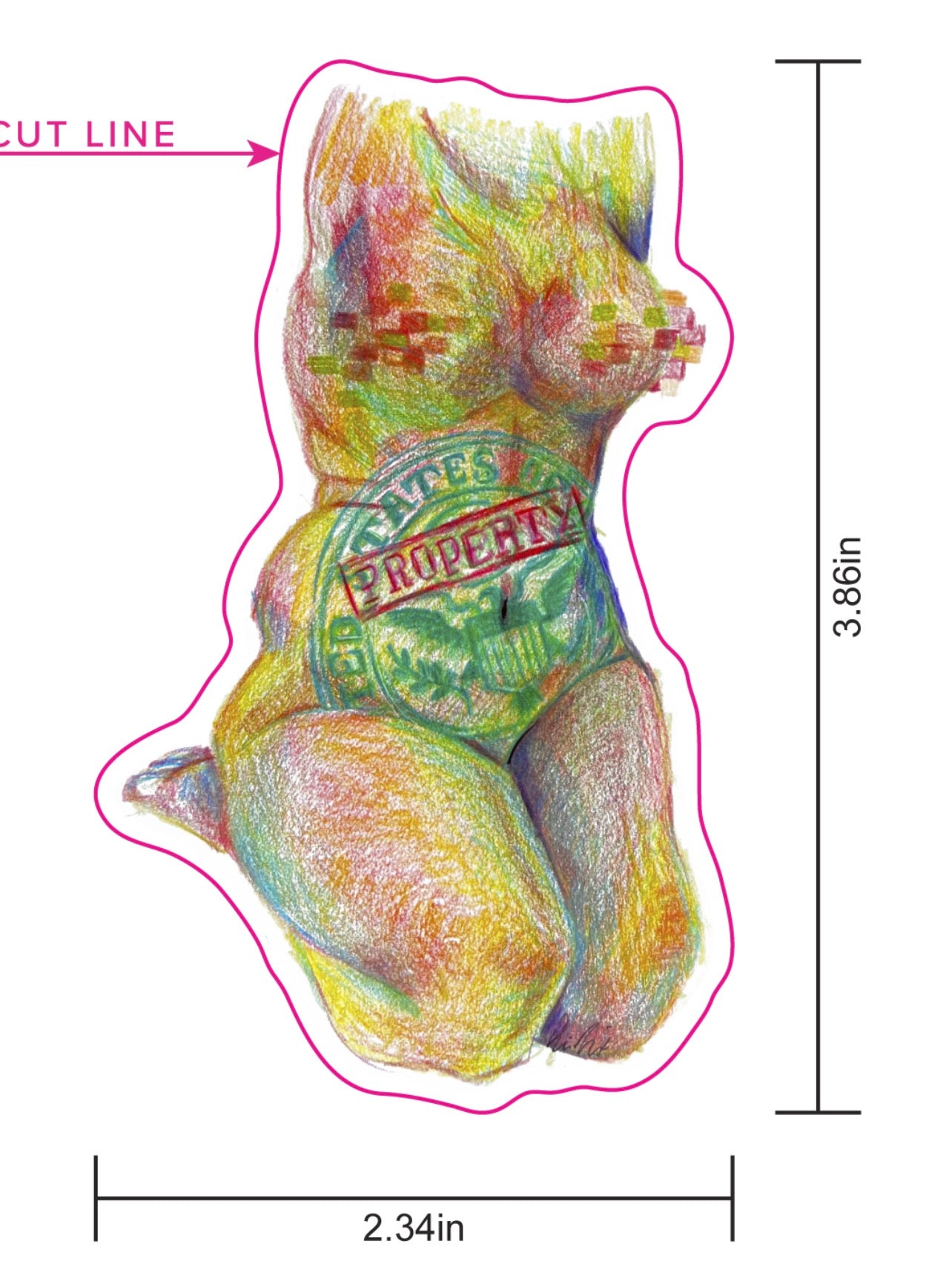 Property sticker