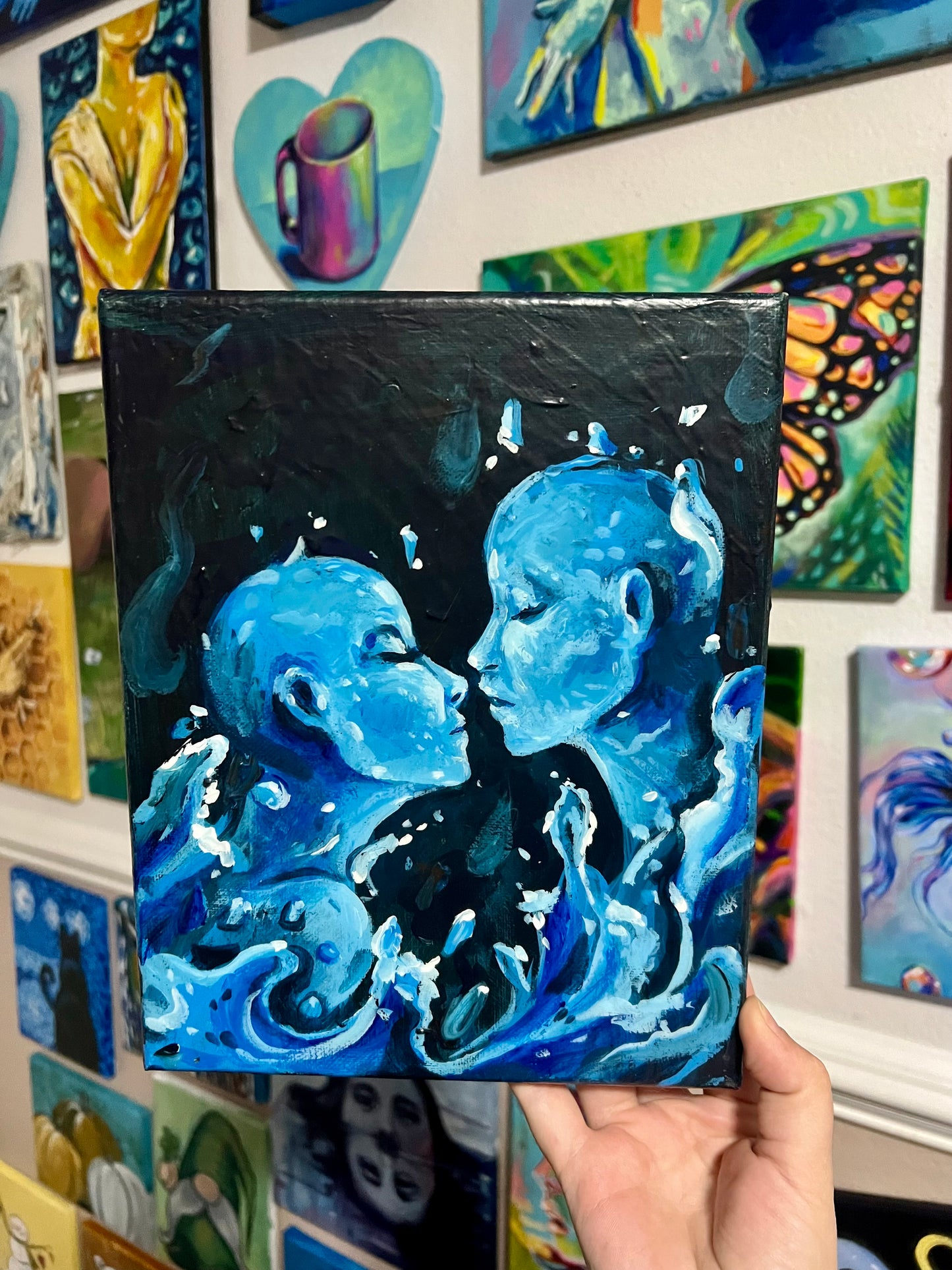 Need Him Like Water Painting
