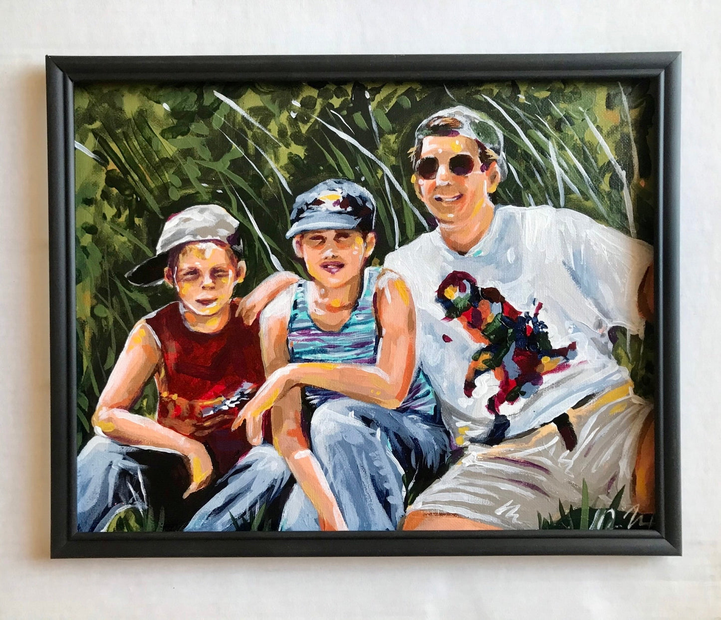 Custom painting of 3 figures