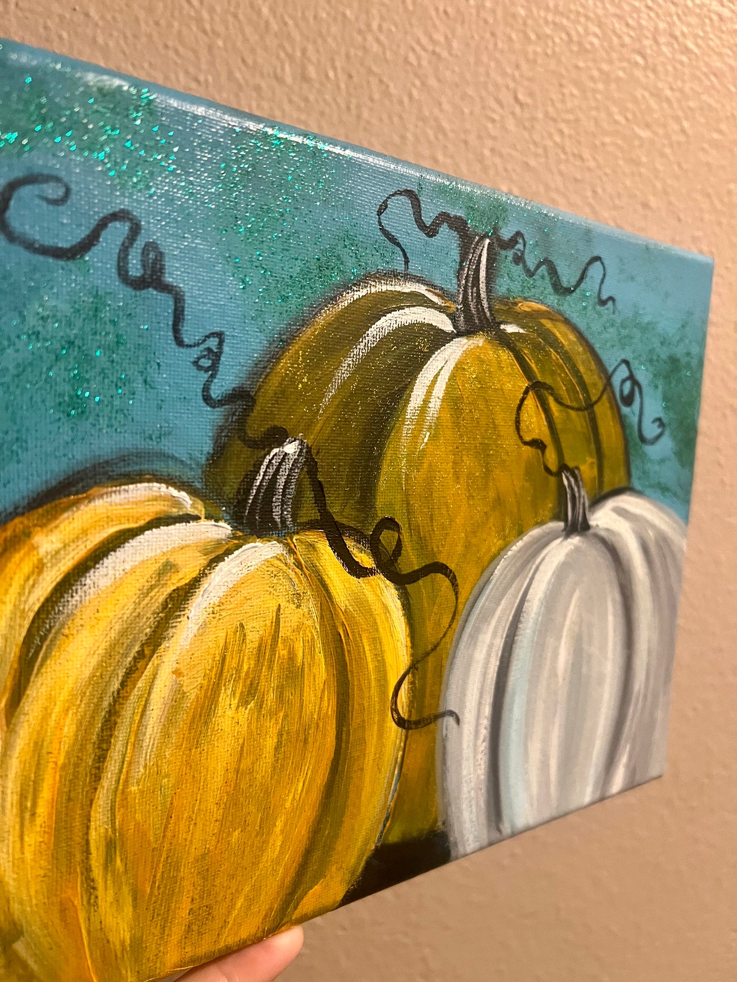 Pumpkin fantasy painting