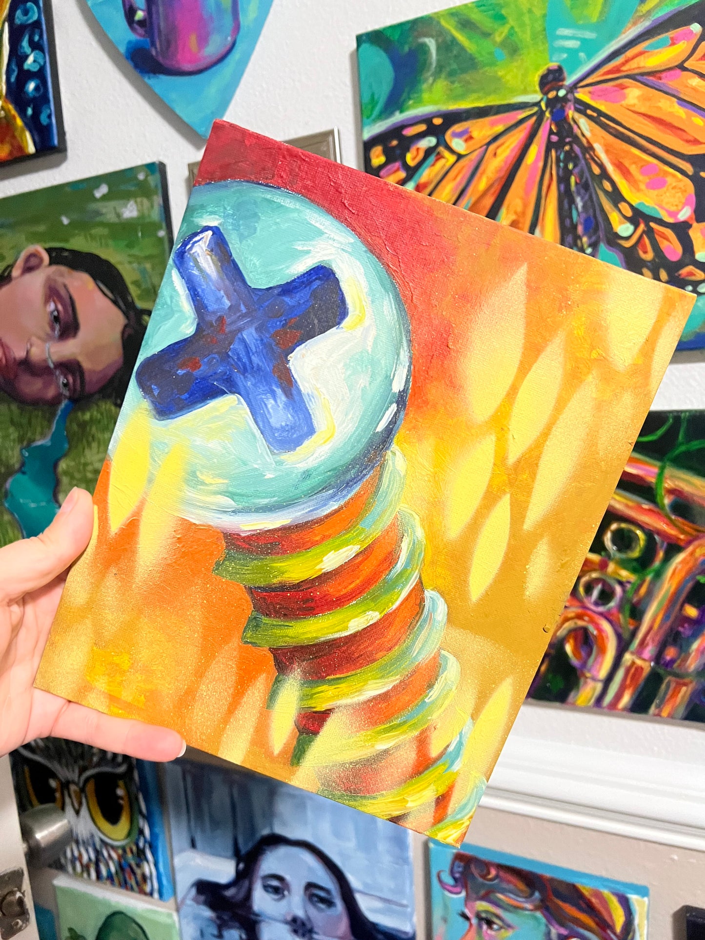 Just a screw painting