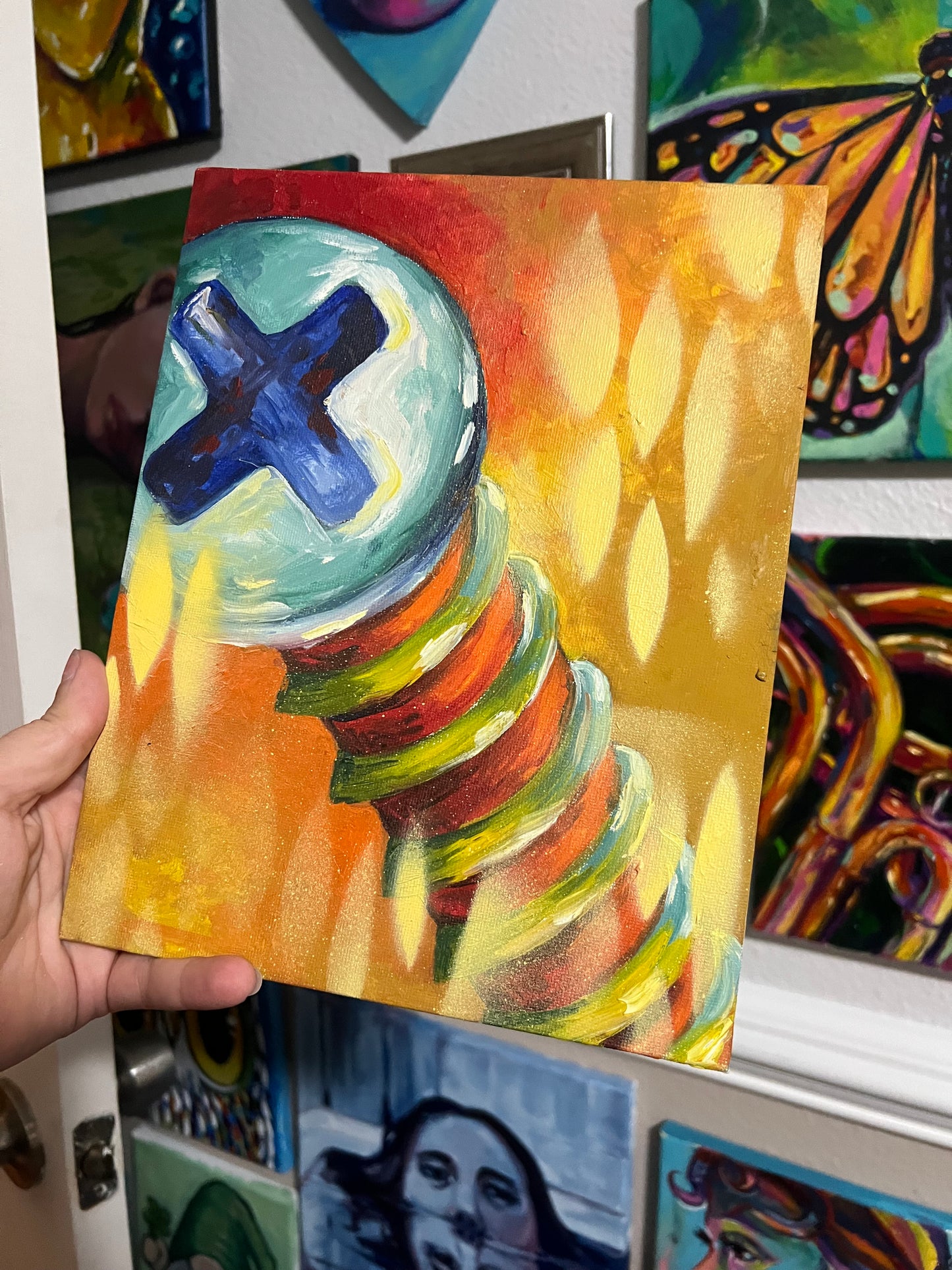 Just a screw painting