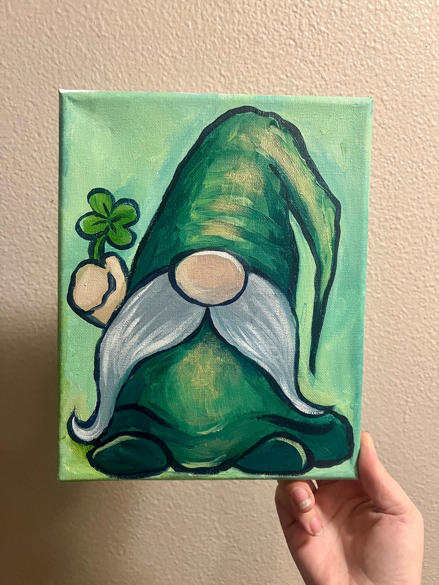Green and Gold Gnome