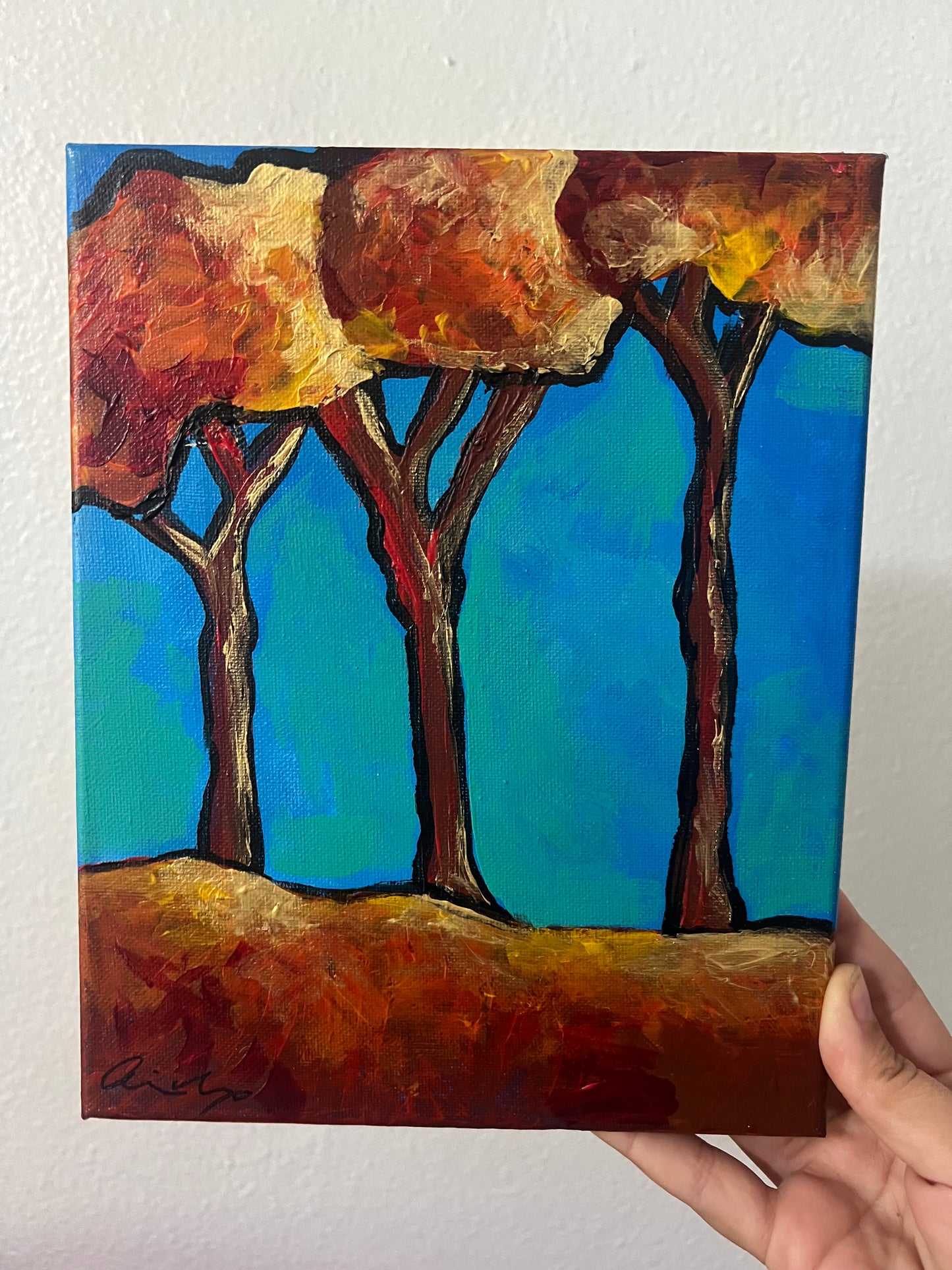 Fall trees
