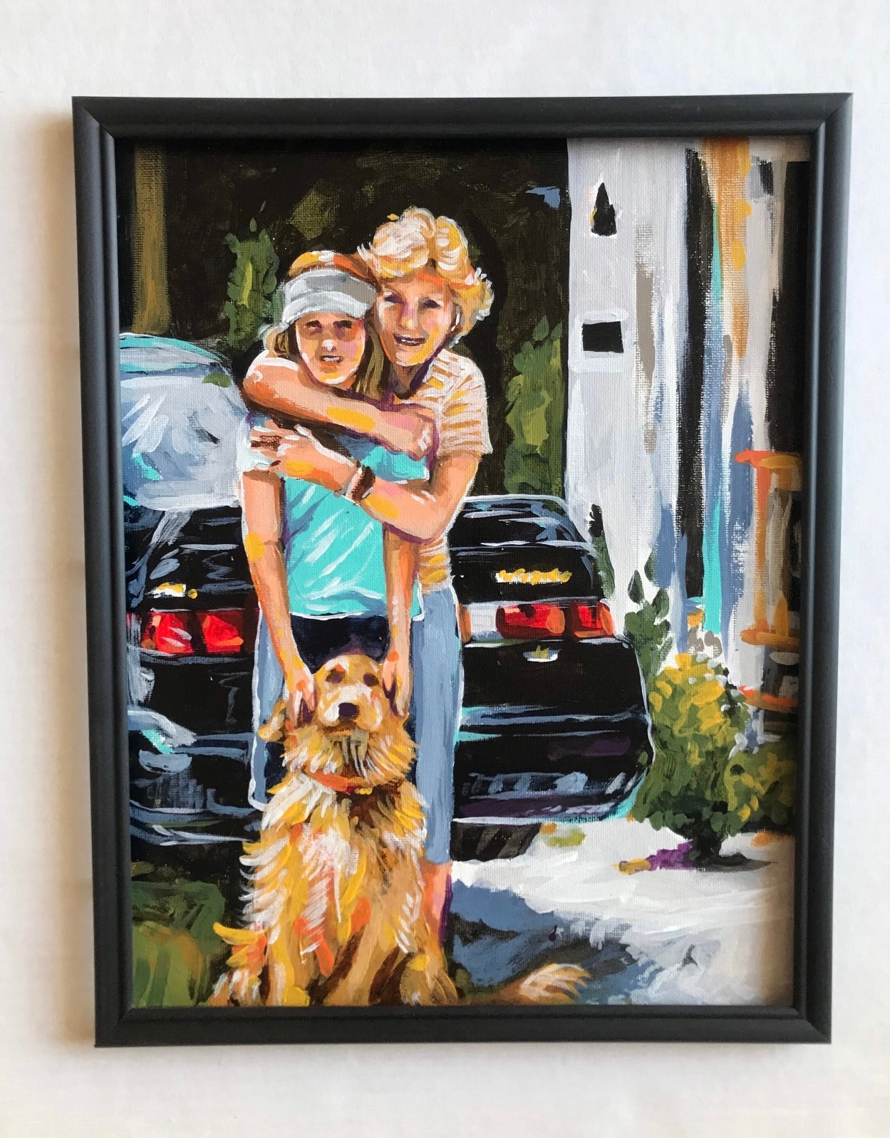 Custom painting of 3 figures