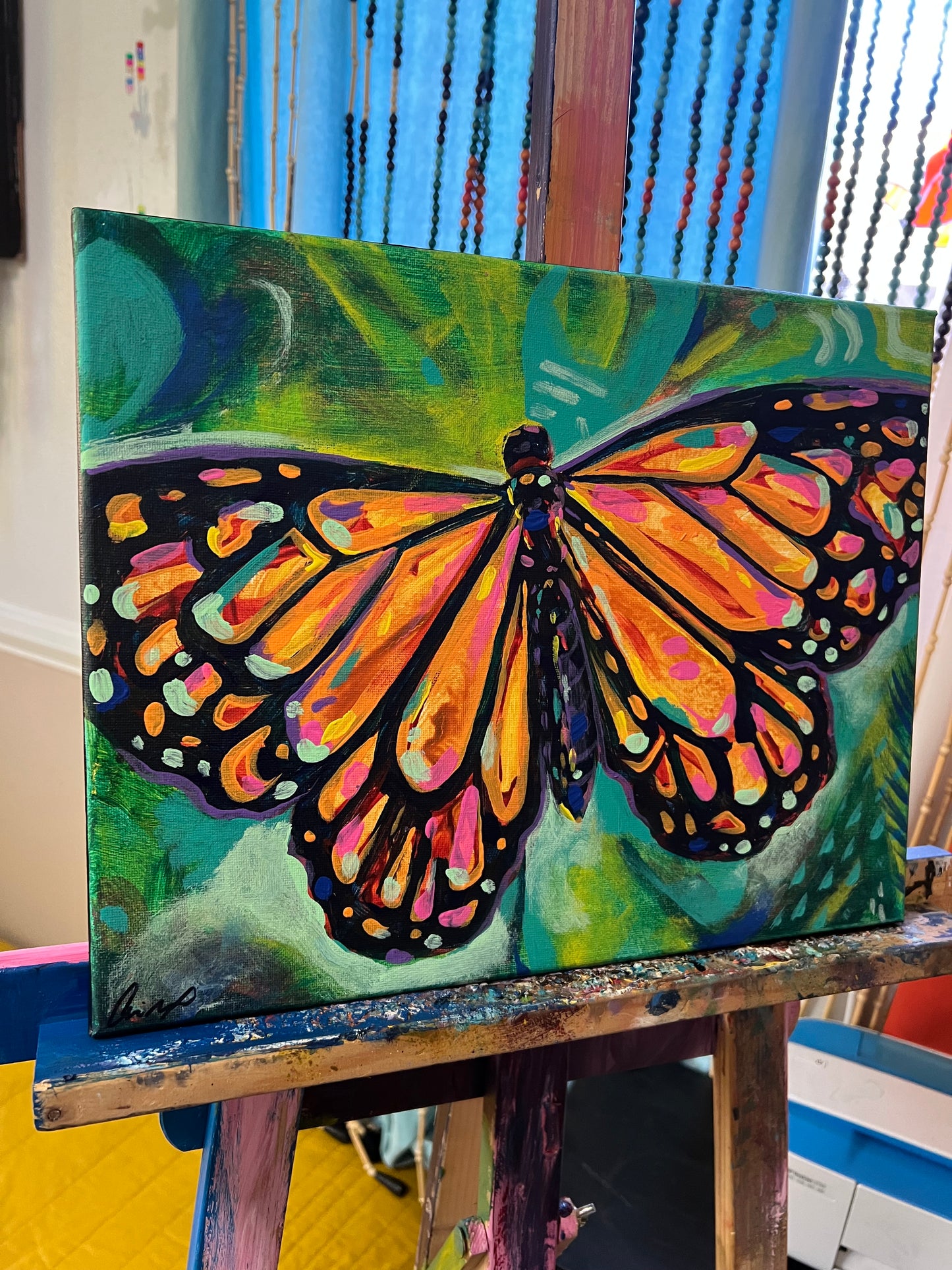 Colorful Monarch Butterfly