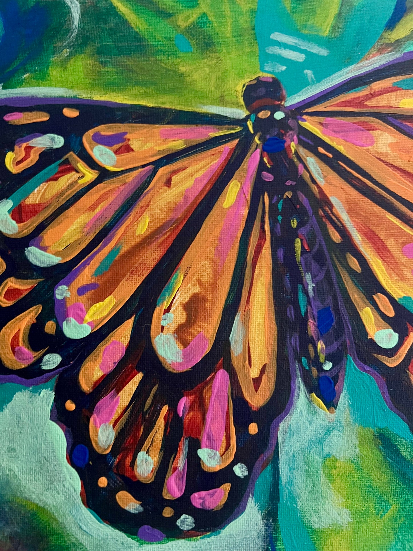Colorful Monarch Butterfly