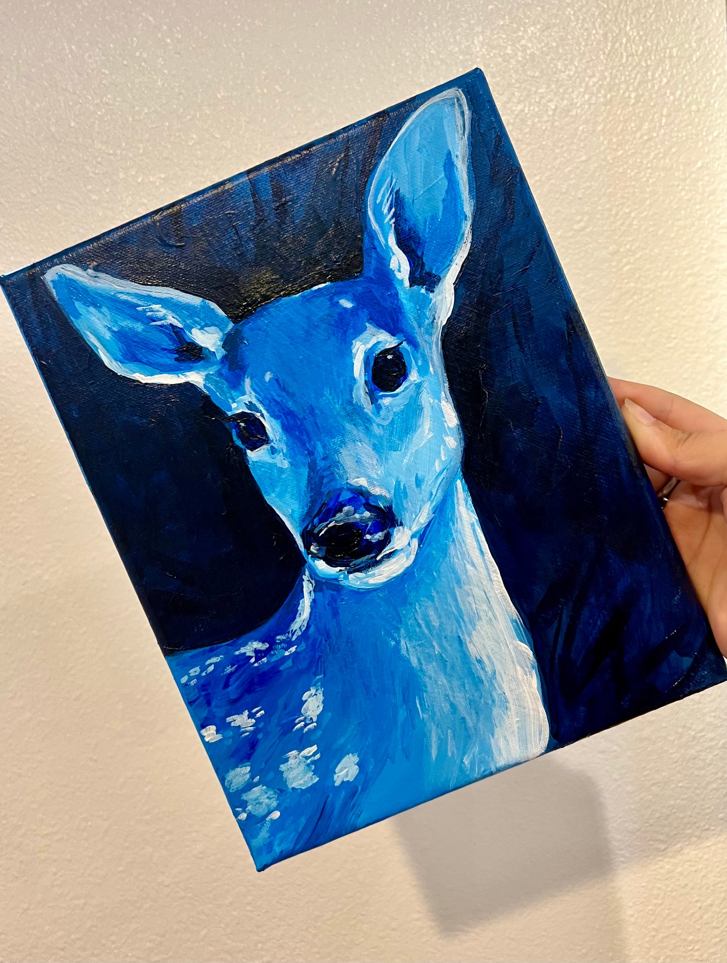 Blue deer
