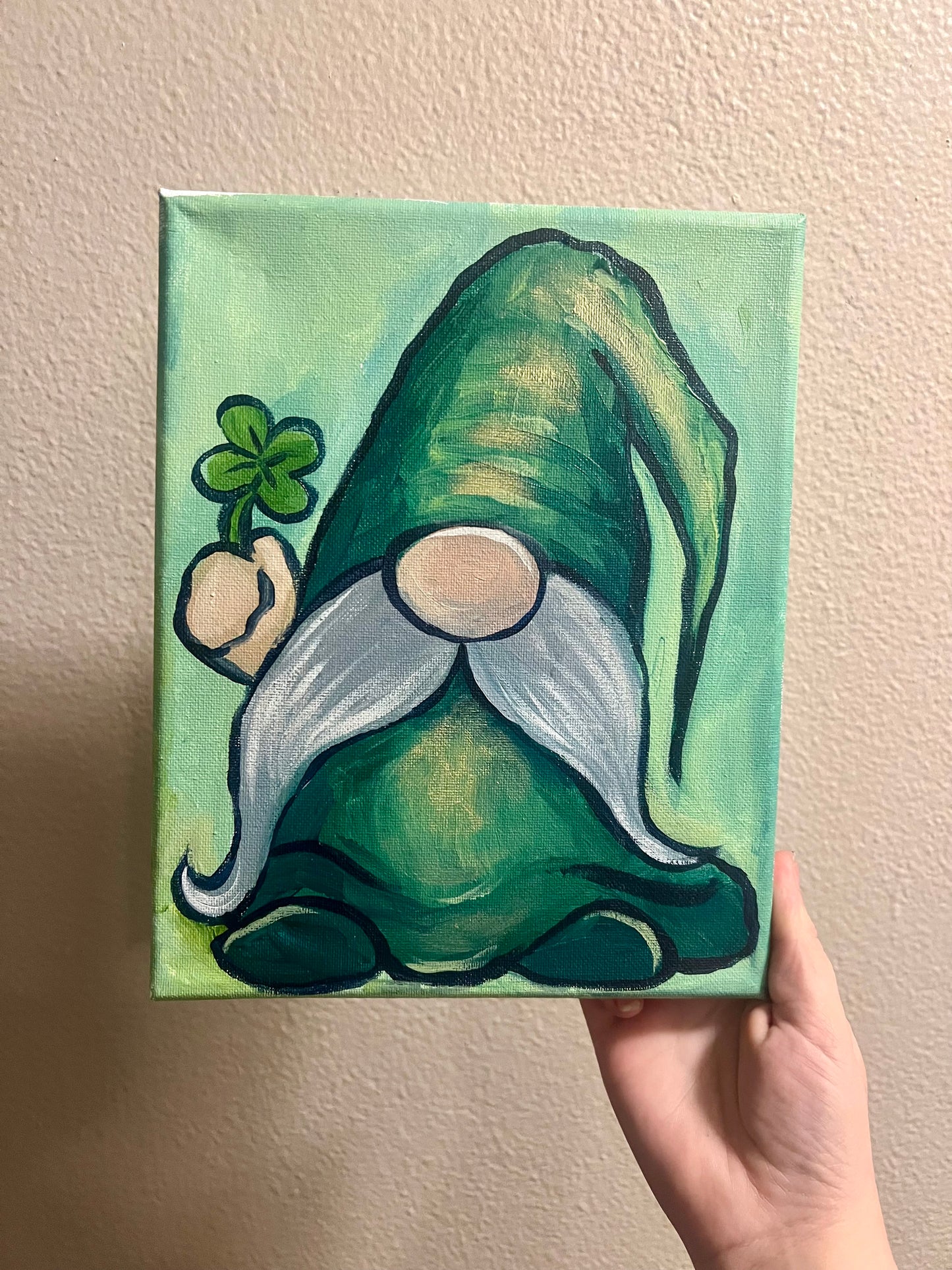 Green and Gold Gnome