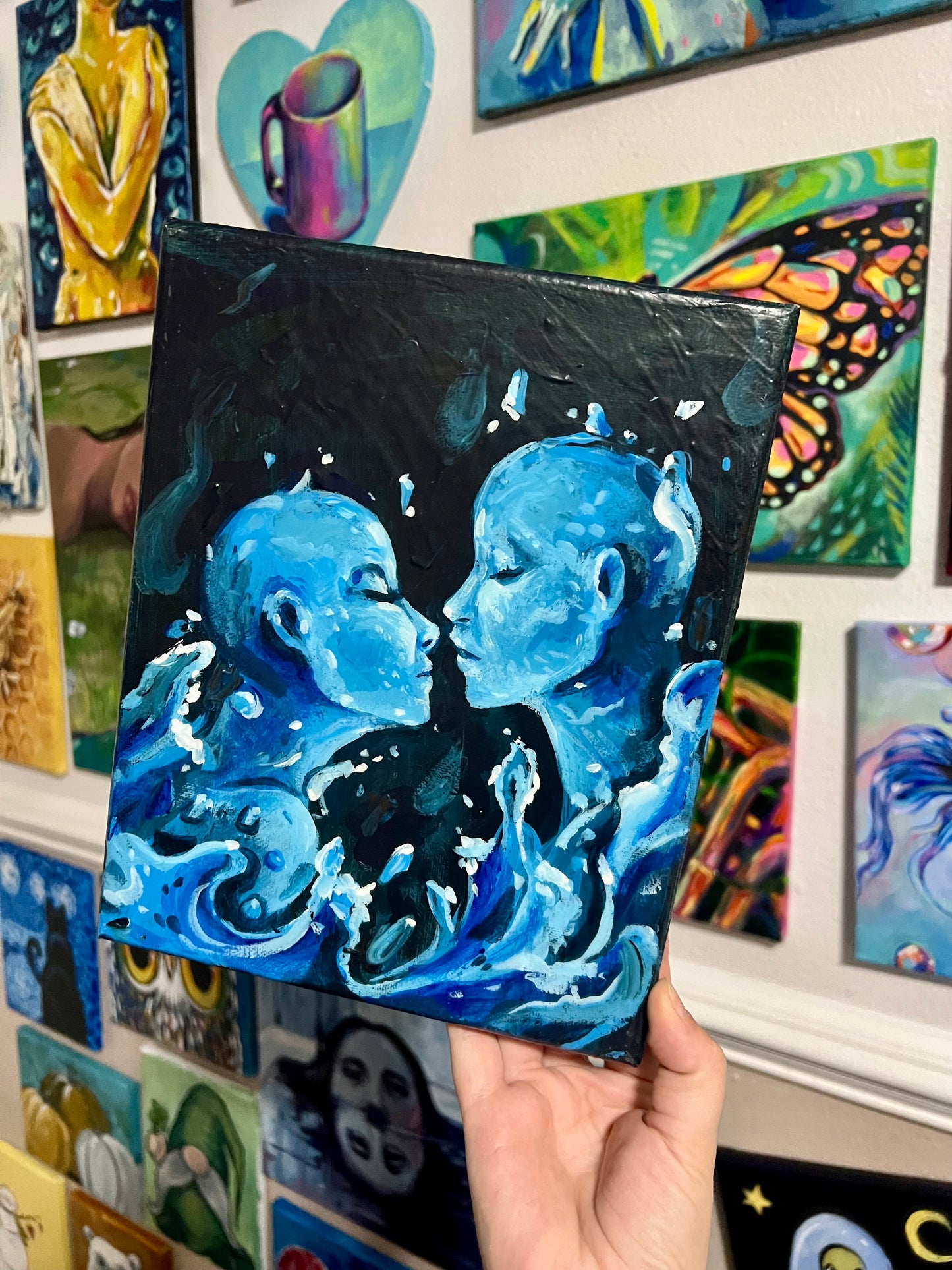 Need Him Like Water Painting