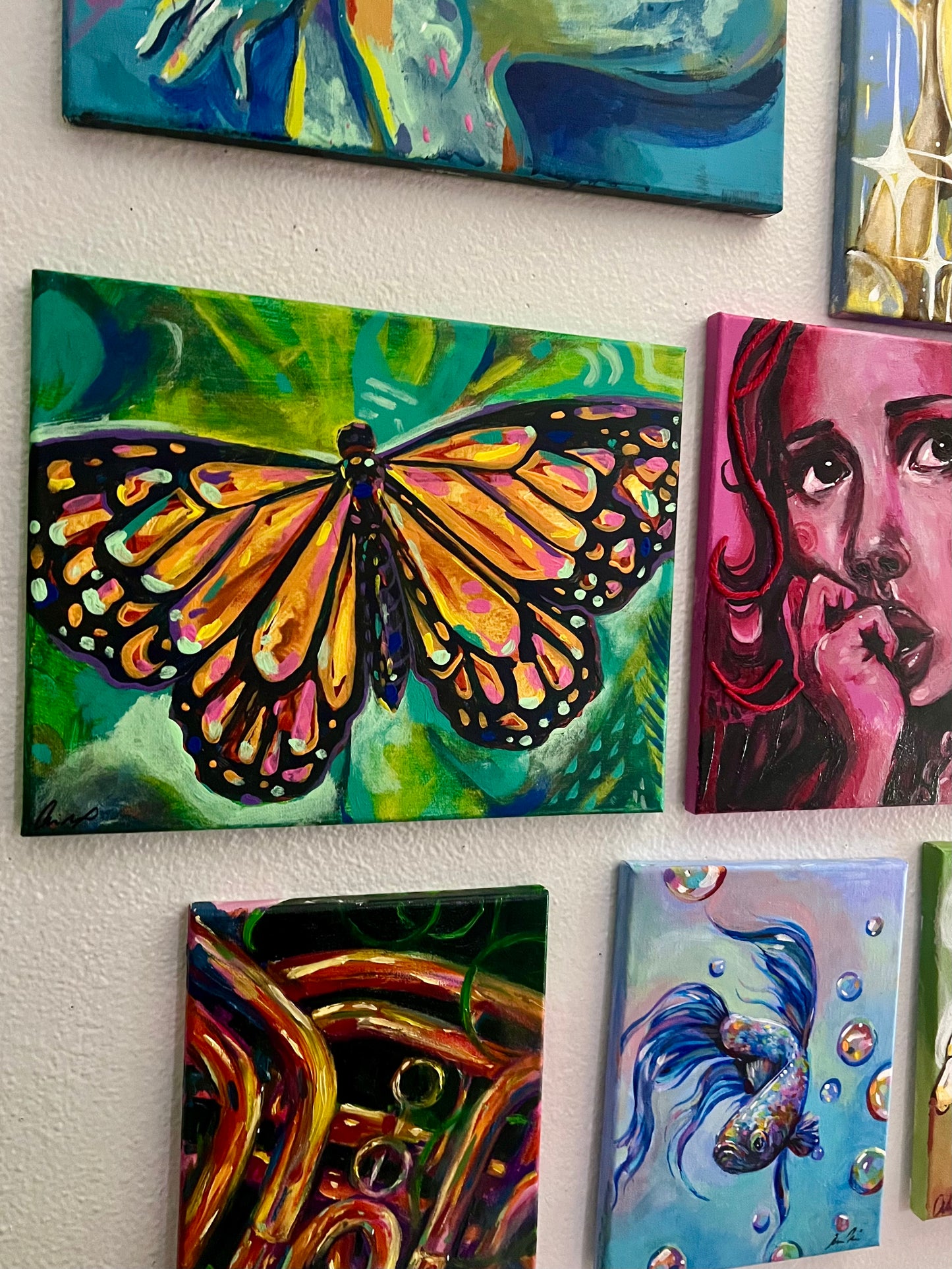 Colorful Monarch Butterfly