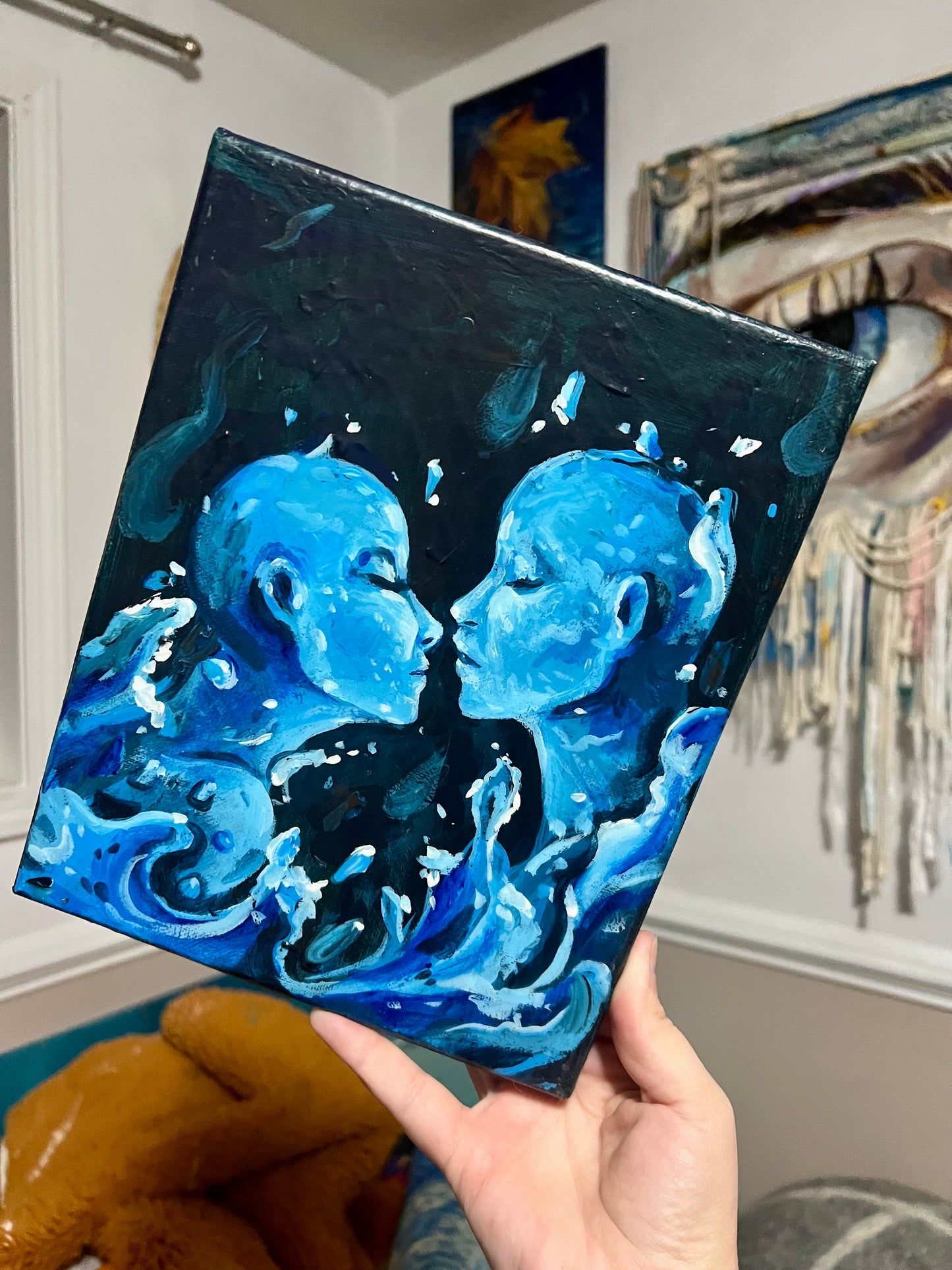 Need Him Like Water Painting