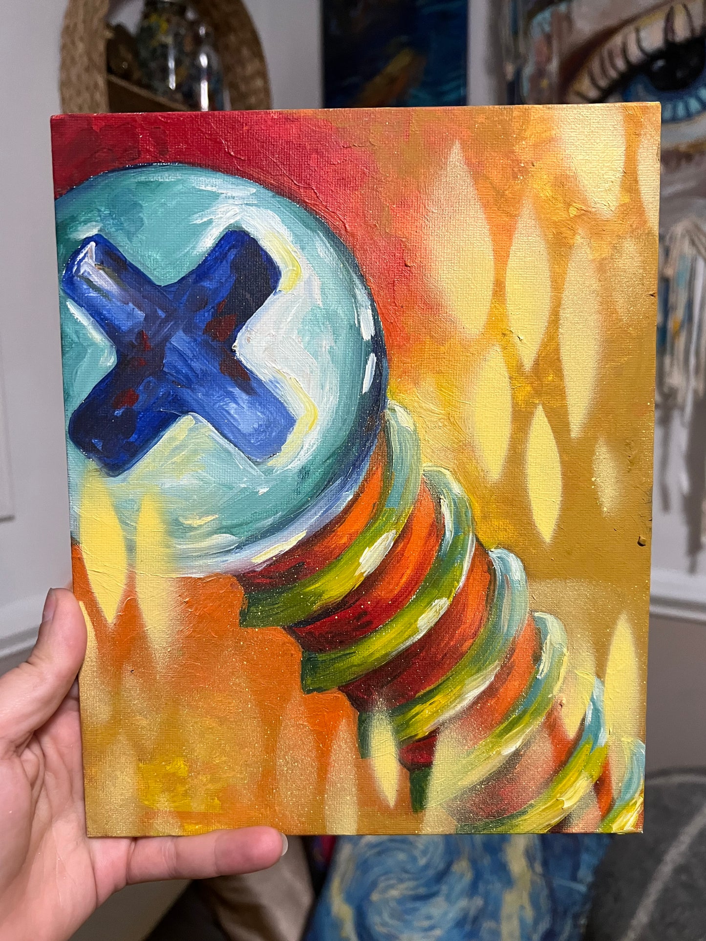 Just a screw painting
