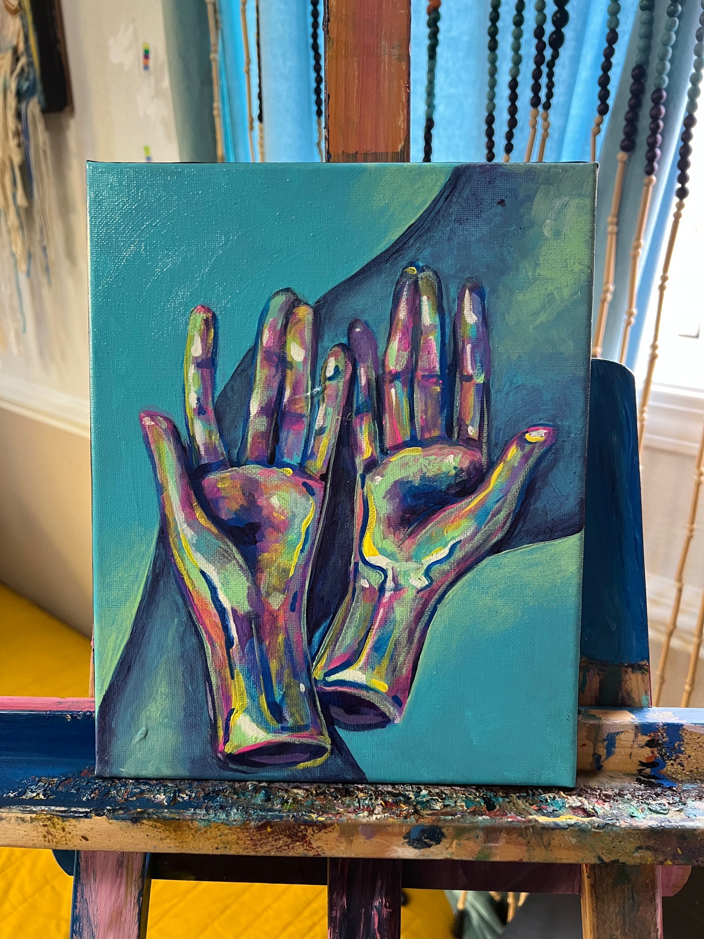 Colorful Hand painting