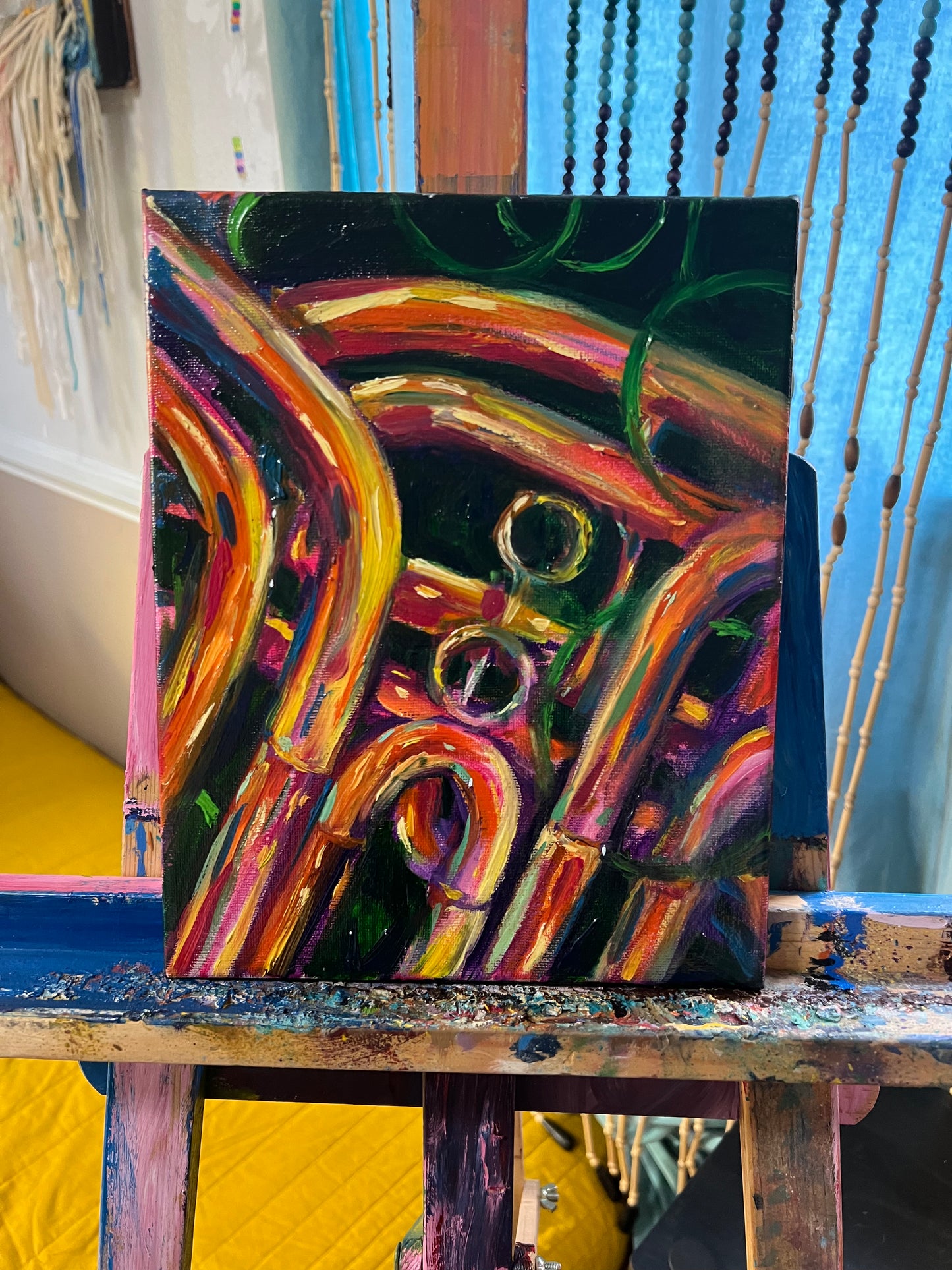 Colorful horn