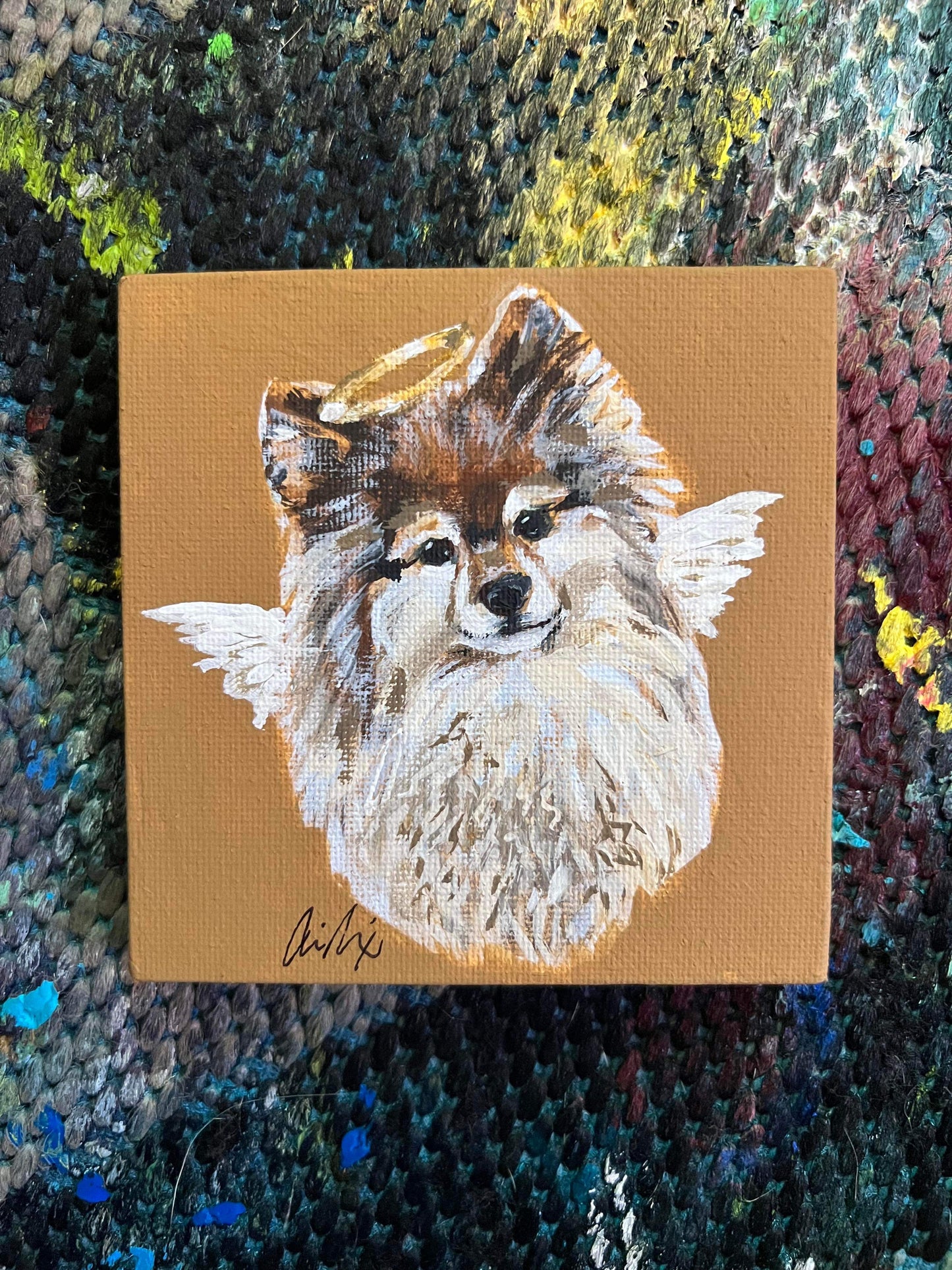 “Pet portrait” custom painting