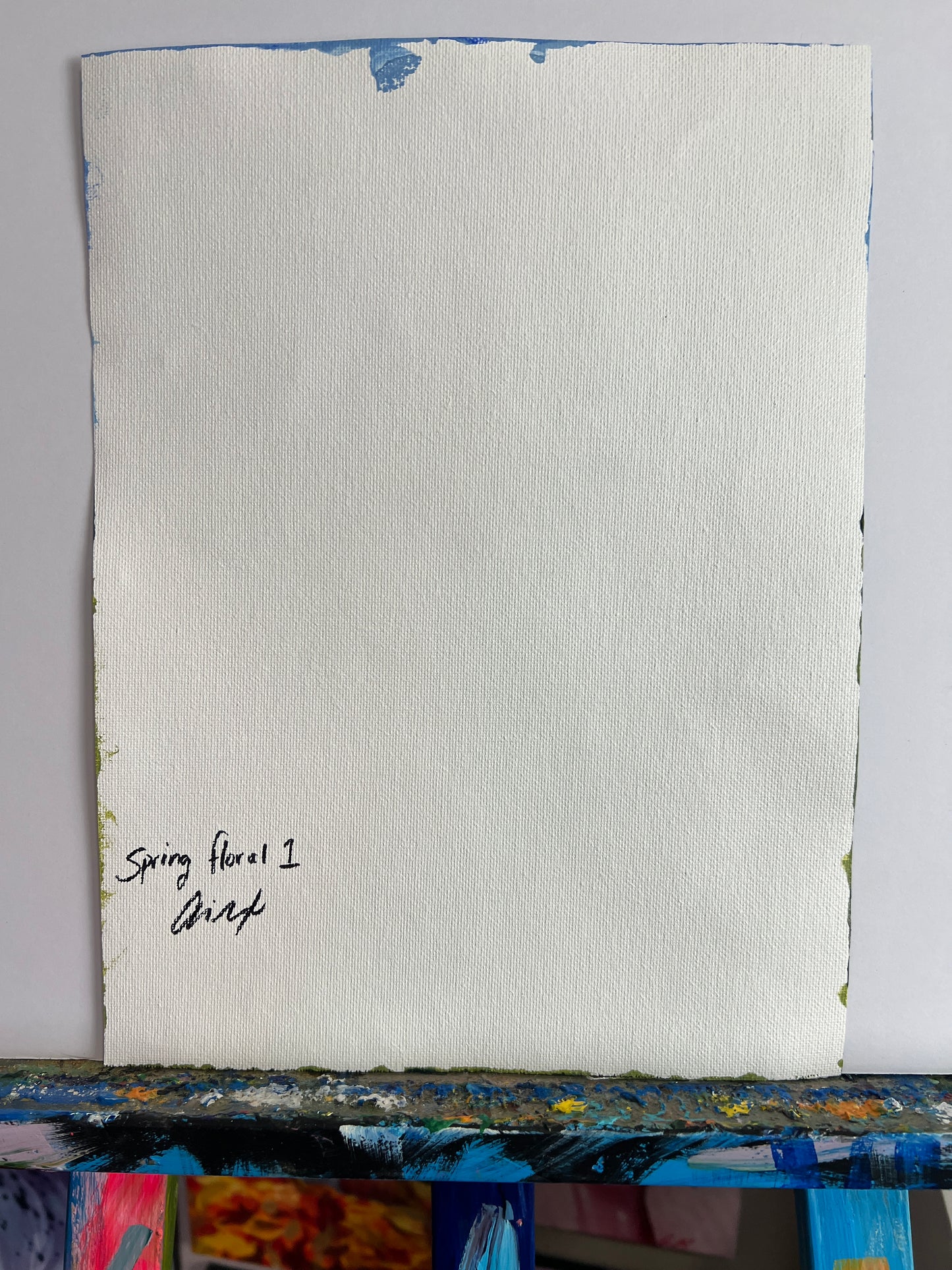 Spring Floral 1 landscape painting