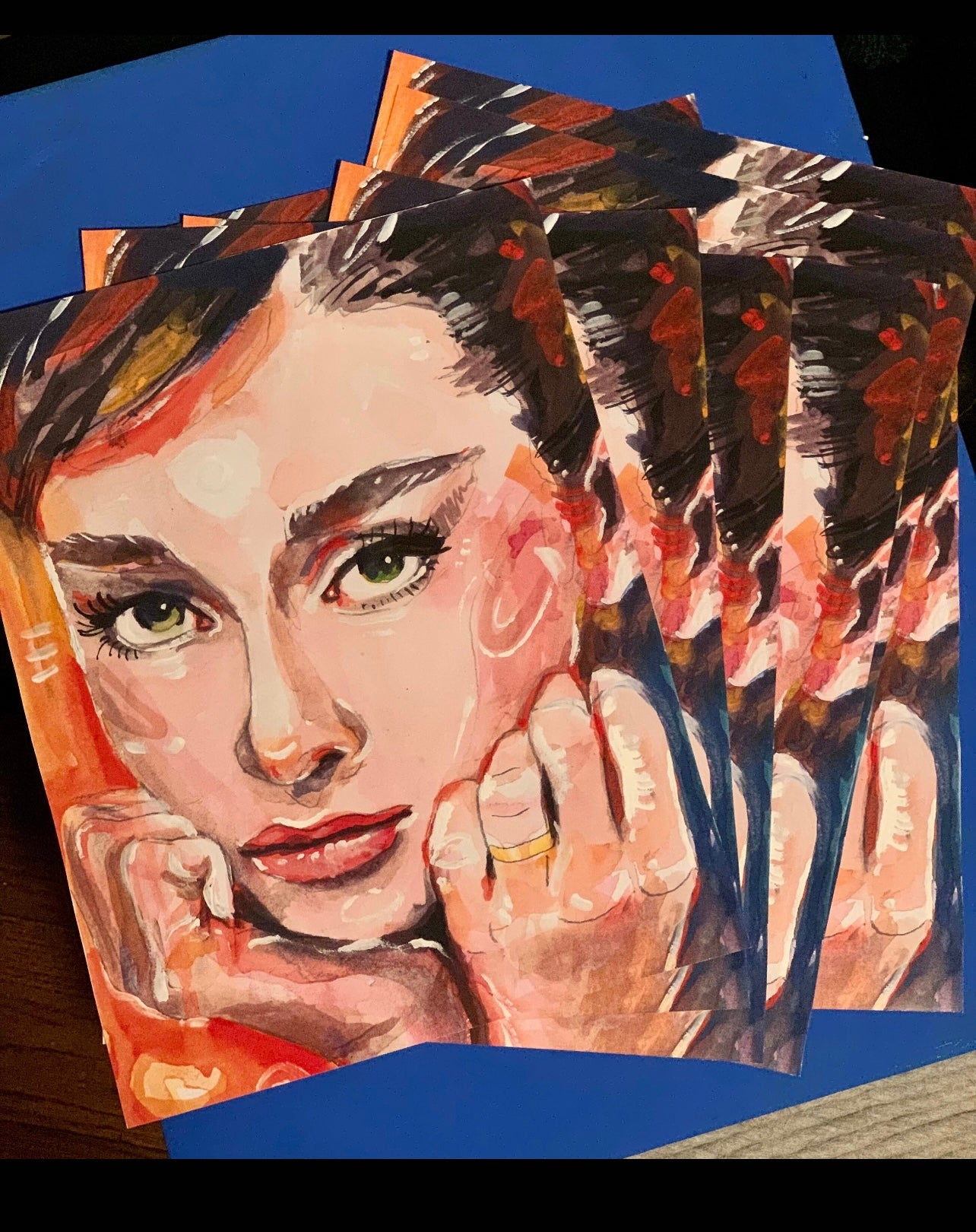 Audrey Hepburn ART PRINT