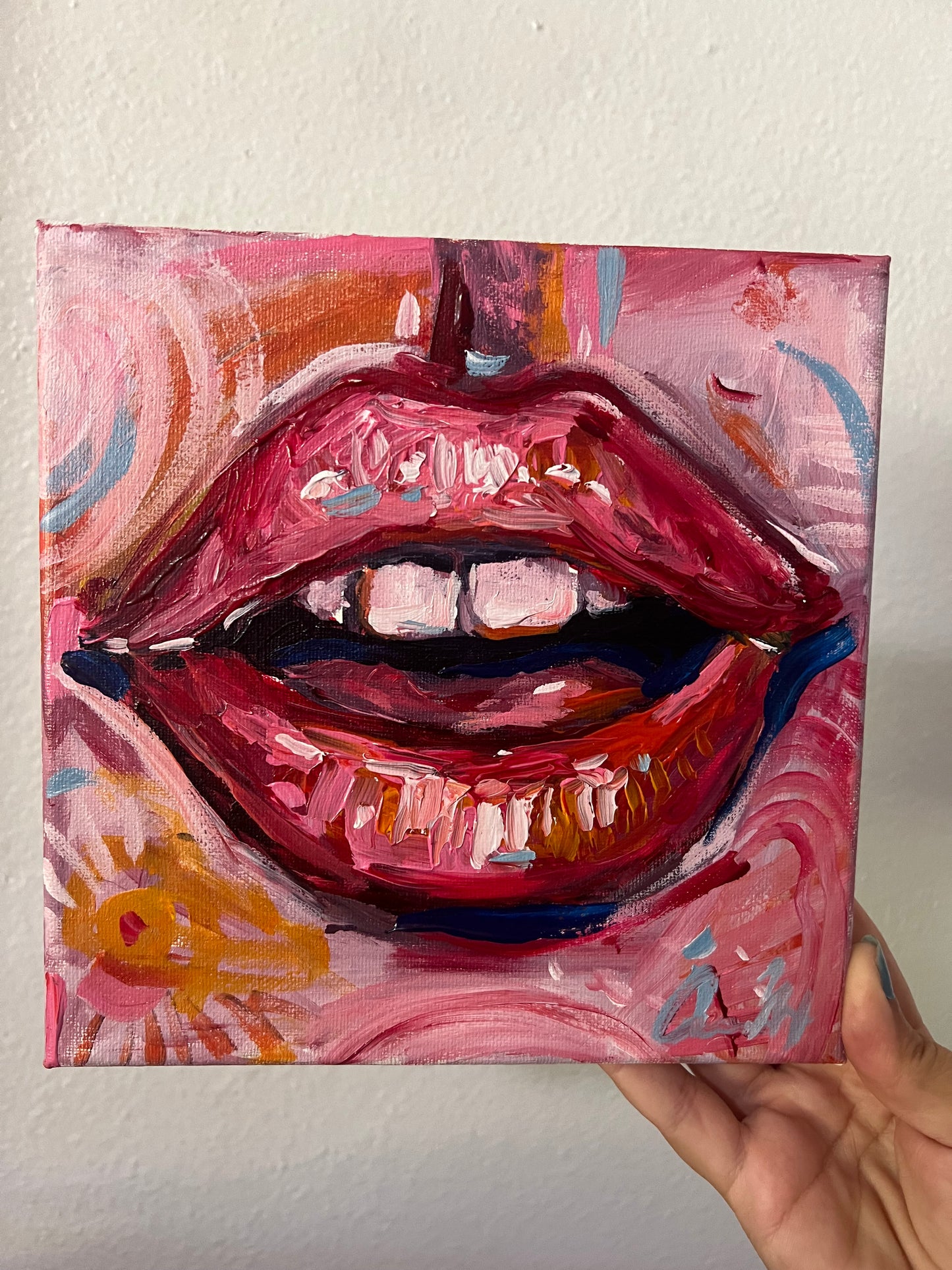 Hot Lips painting