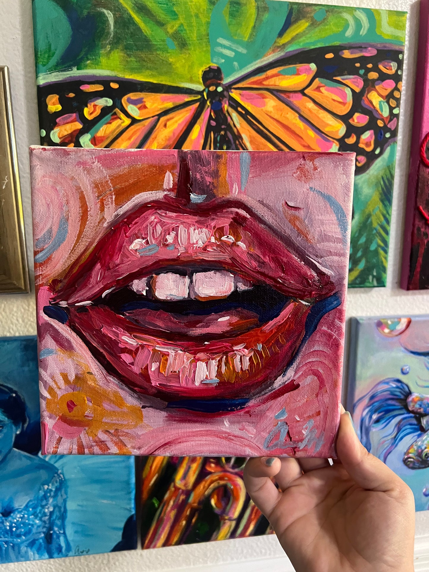 Hot Lips painting