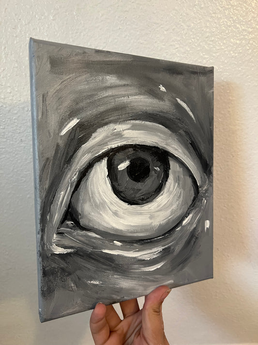 Gray eye