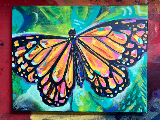 Colorful Monarch Butterfly