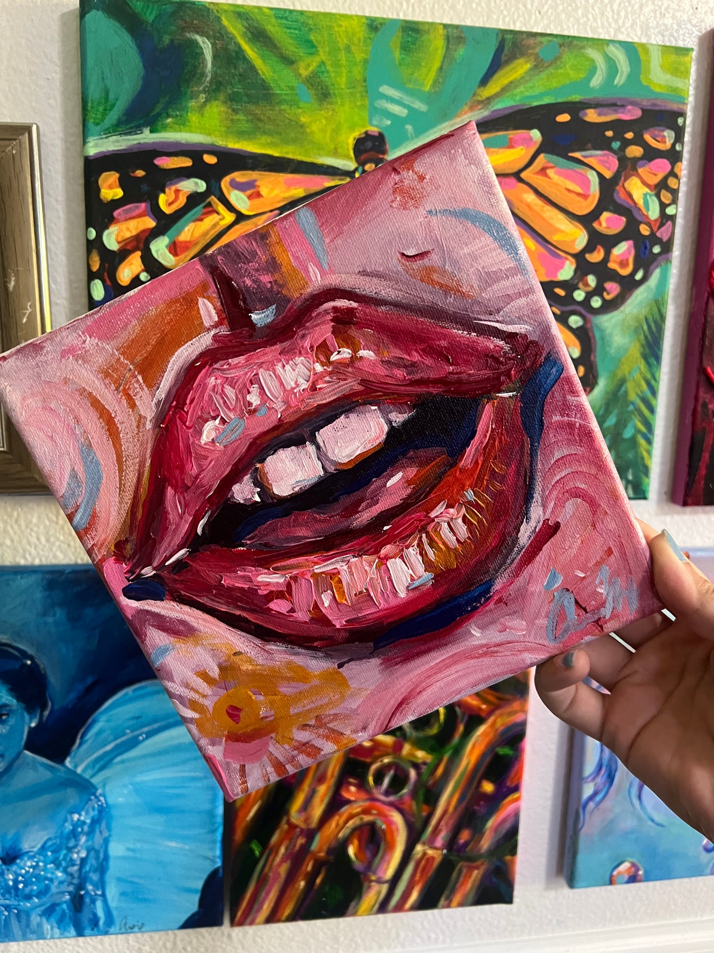 Hot Lips painting