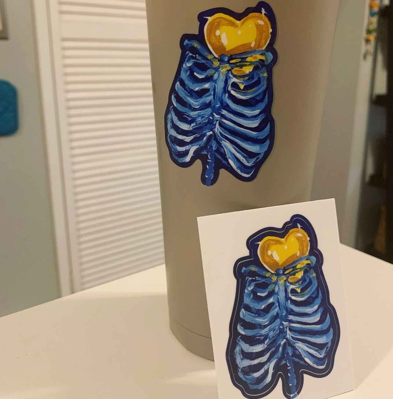 Heart of gold STICKER