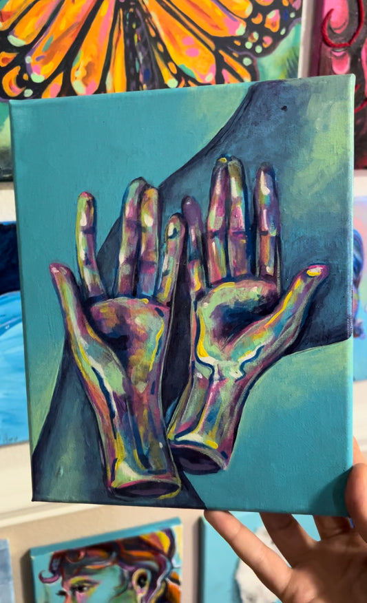 Colorful Hand painting