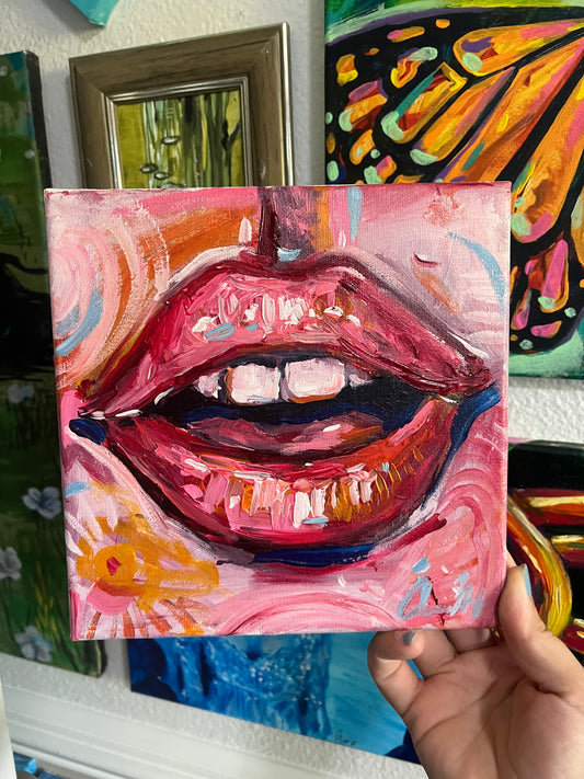 Hot Lips painting