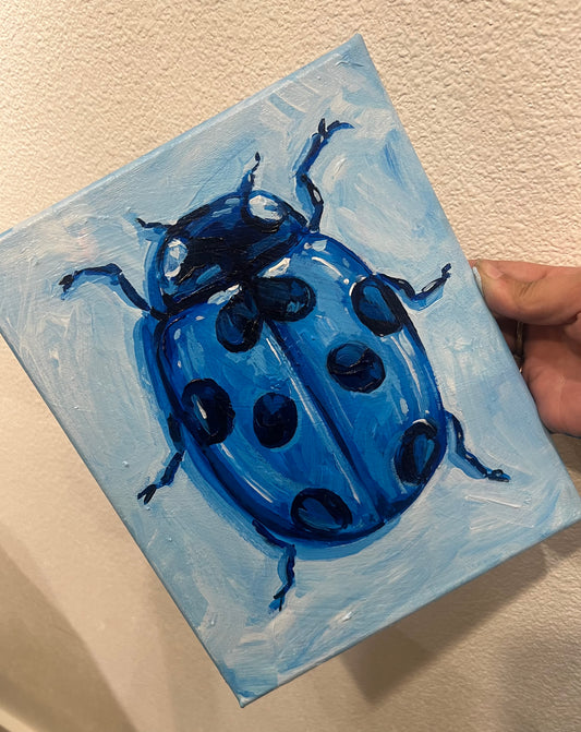 Blue love bug