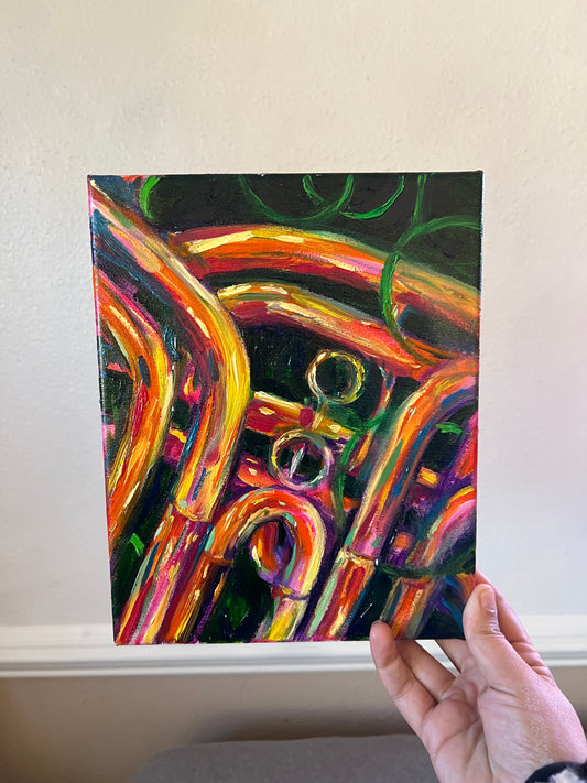 Colorful horn