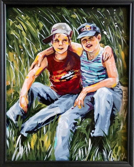 Custom Painting of two 2 figures