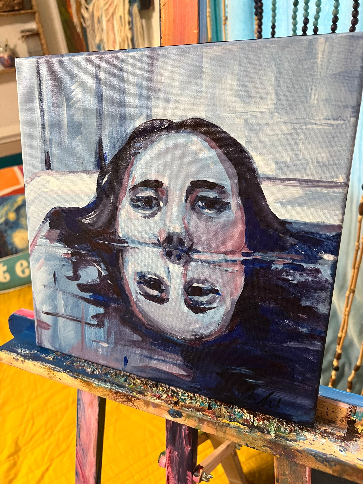 Head Above Water painting