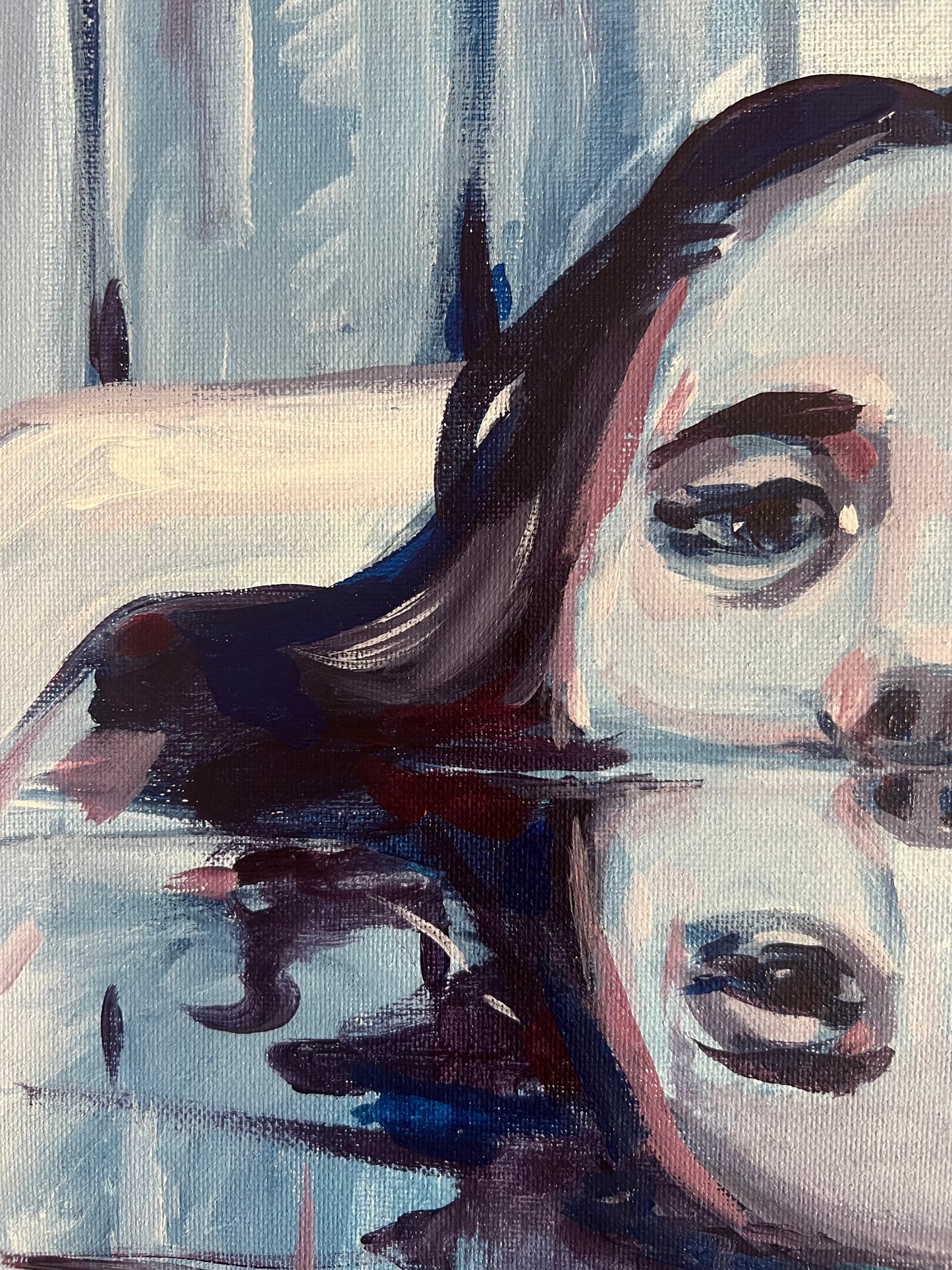 Head Above Water painting