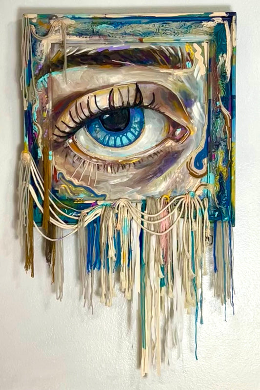 Billie Eyelash Art Print