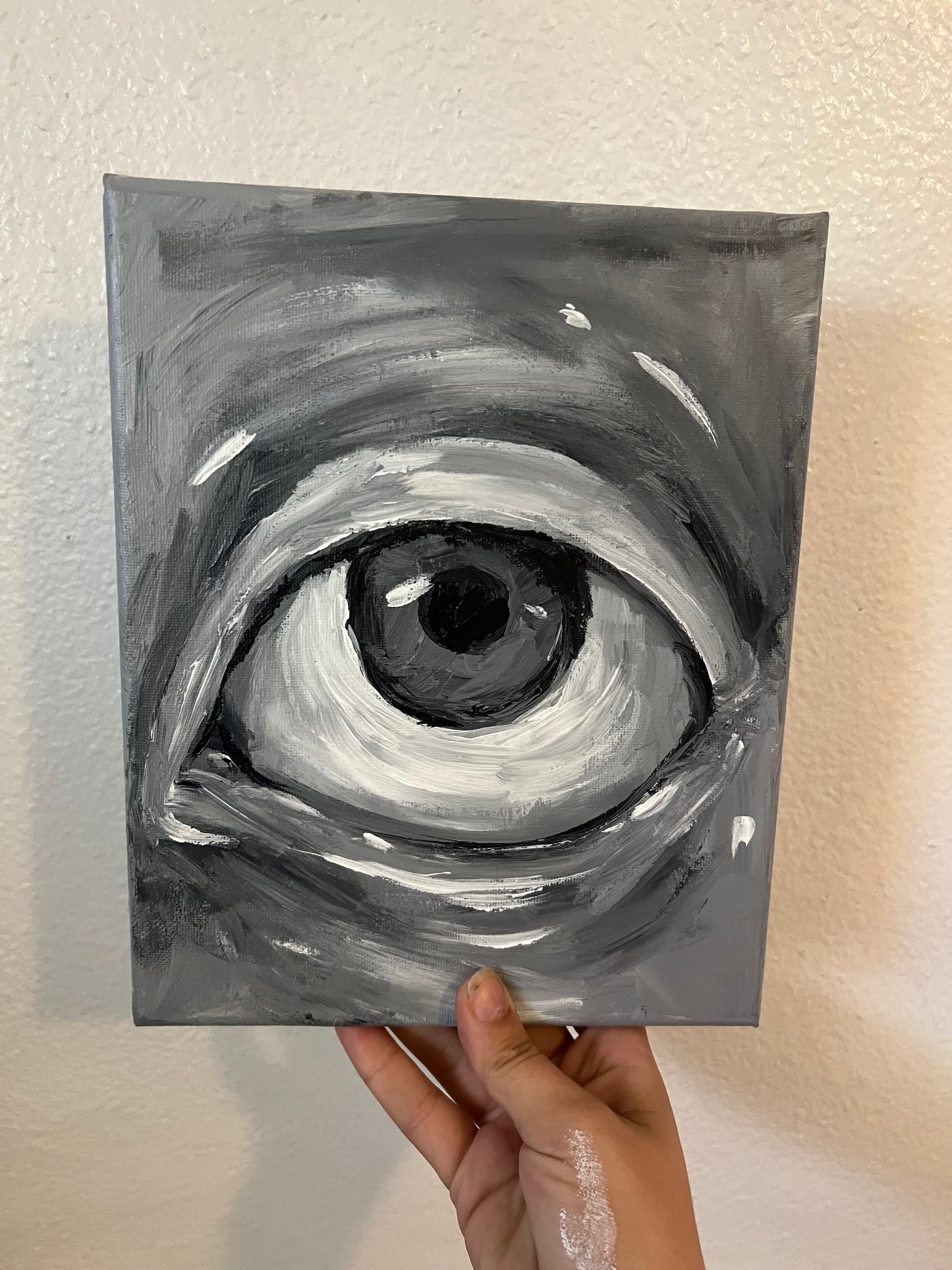 Gray eye