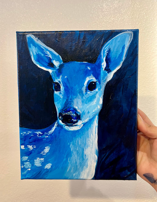 Blue deer