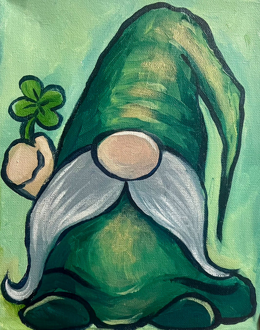 Green and Gold Gnome
