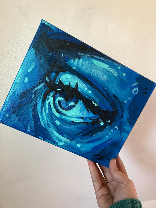 Blue Eye painting