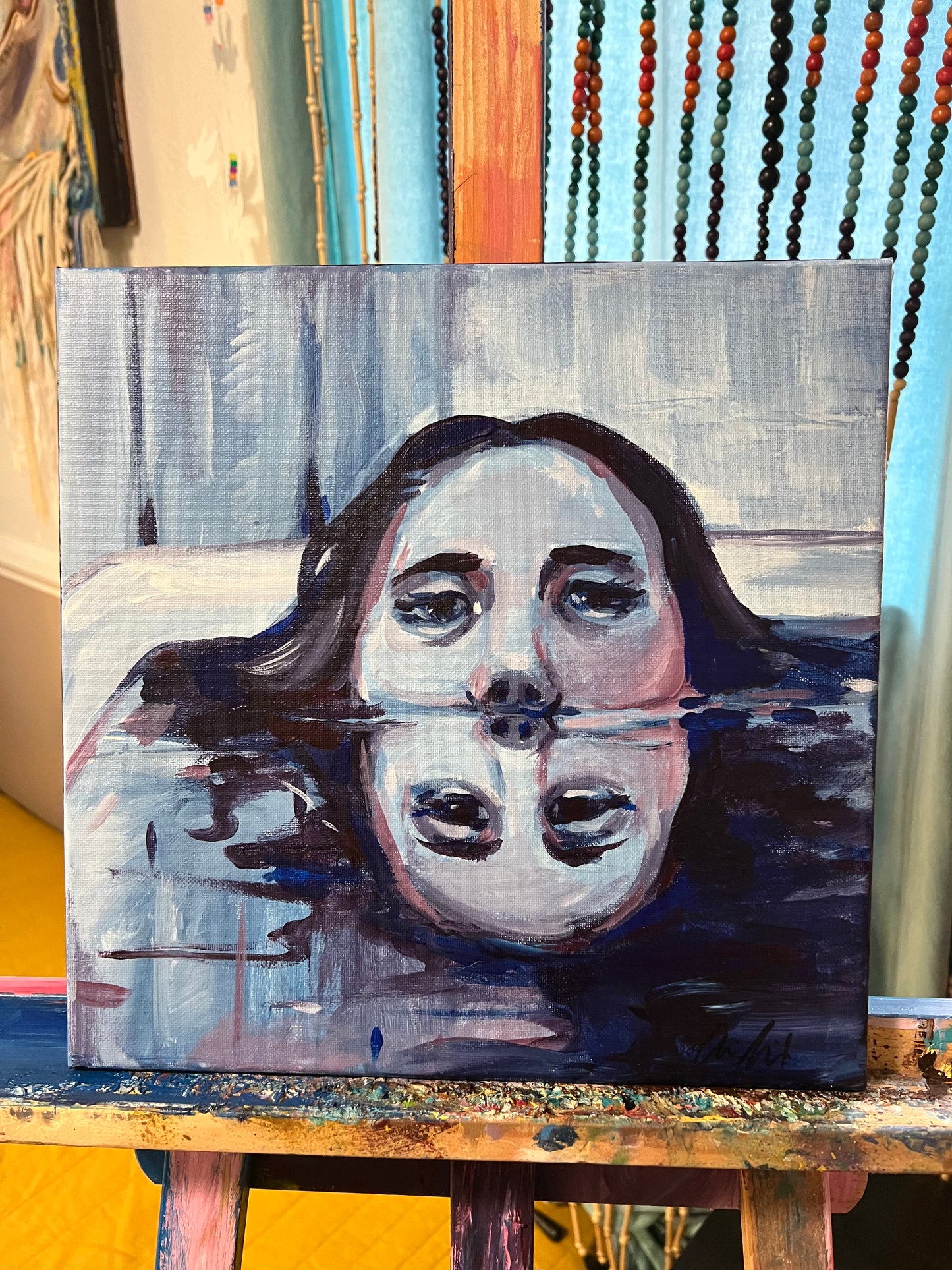 Head Above Water painting