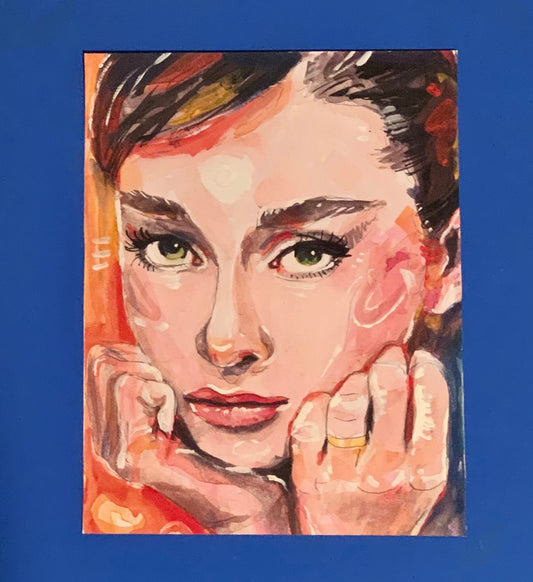 Audrey Hepburn ART PRINT