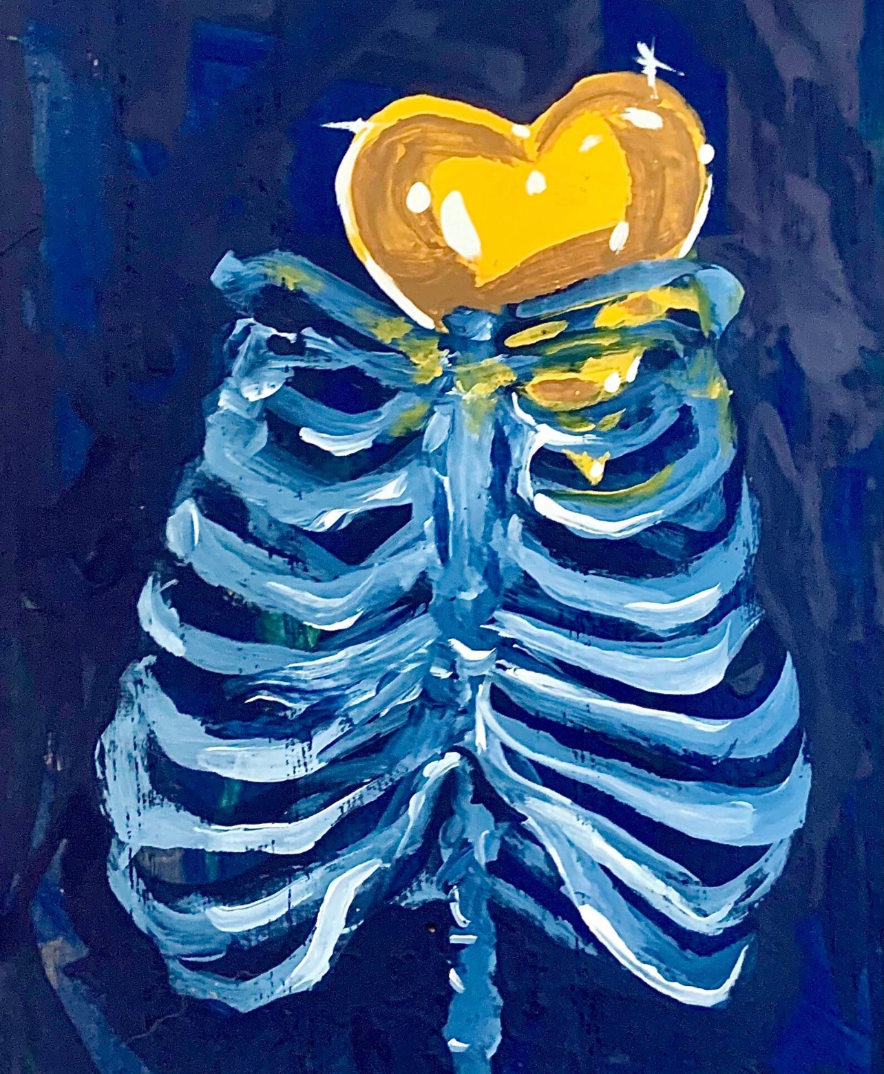 Heart of Gold ART PRINT
