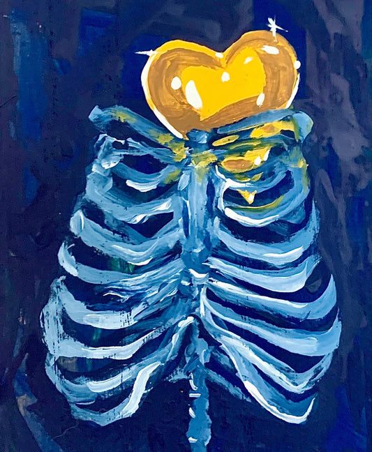 Heart of Gold ART PRINT