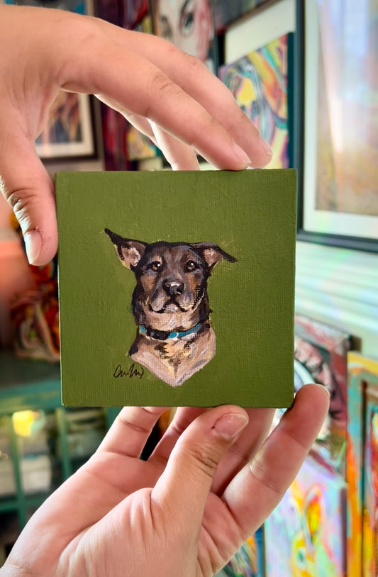 “Pet portrait” custom painting